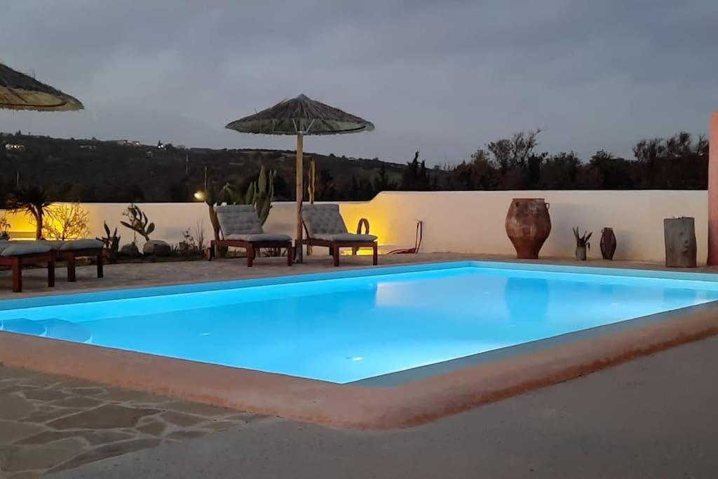 Villa Louloudia Stylish Luxury Villa With Private Pool Picídia Kültér fotó