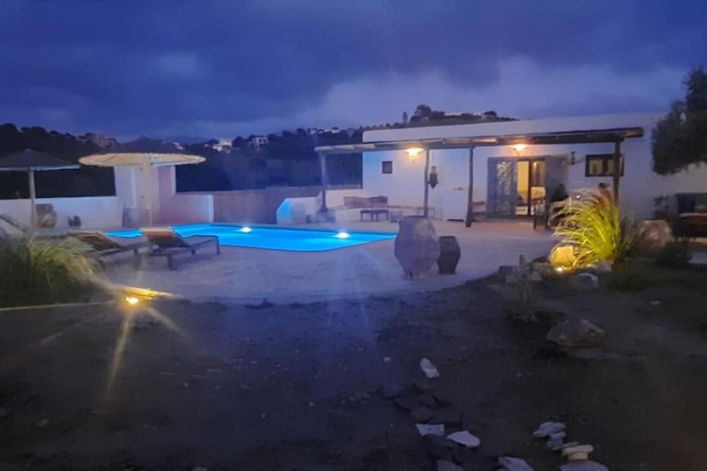 Villa Louloudia Stylish Luxury Villa With Private Pool Picídia Kültér fotó